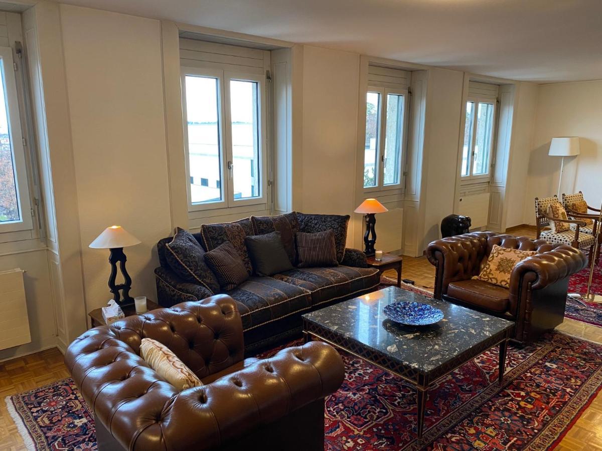 Geneve, Plein Centre,Belle Vue Lac, Splendide Et Grand Appartement Eksteriør bilde