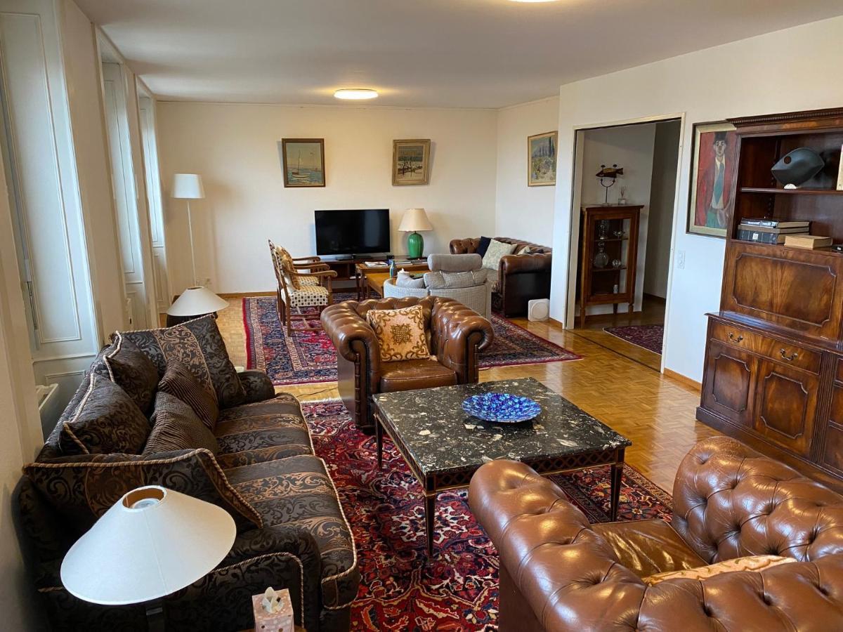 Geneve, Plein Centre,Belle Vue Lac, Splendide Et Grand Appartement Eksteriør bilde